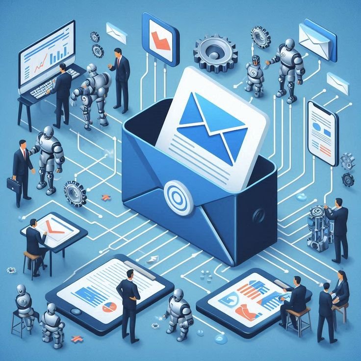 Email Automation Services Background