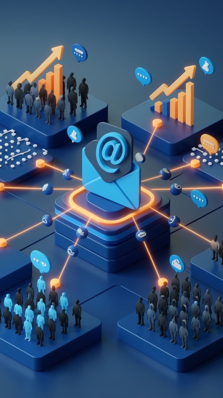 Bulk Email Marketing Services Background