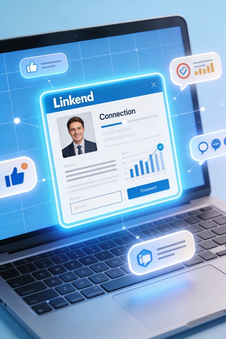 LinkedIn Marketing Agency India Background